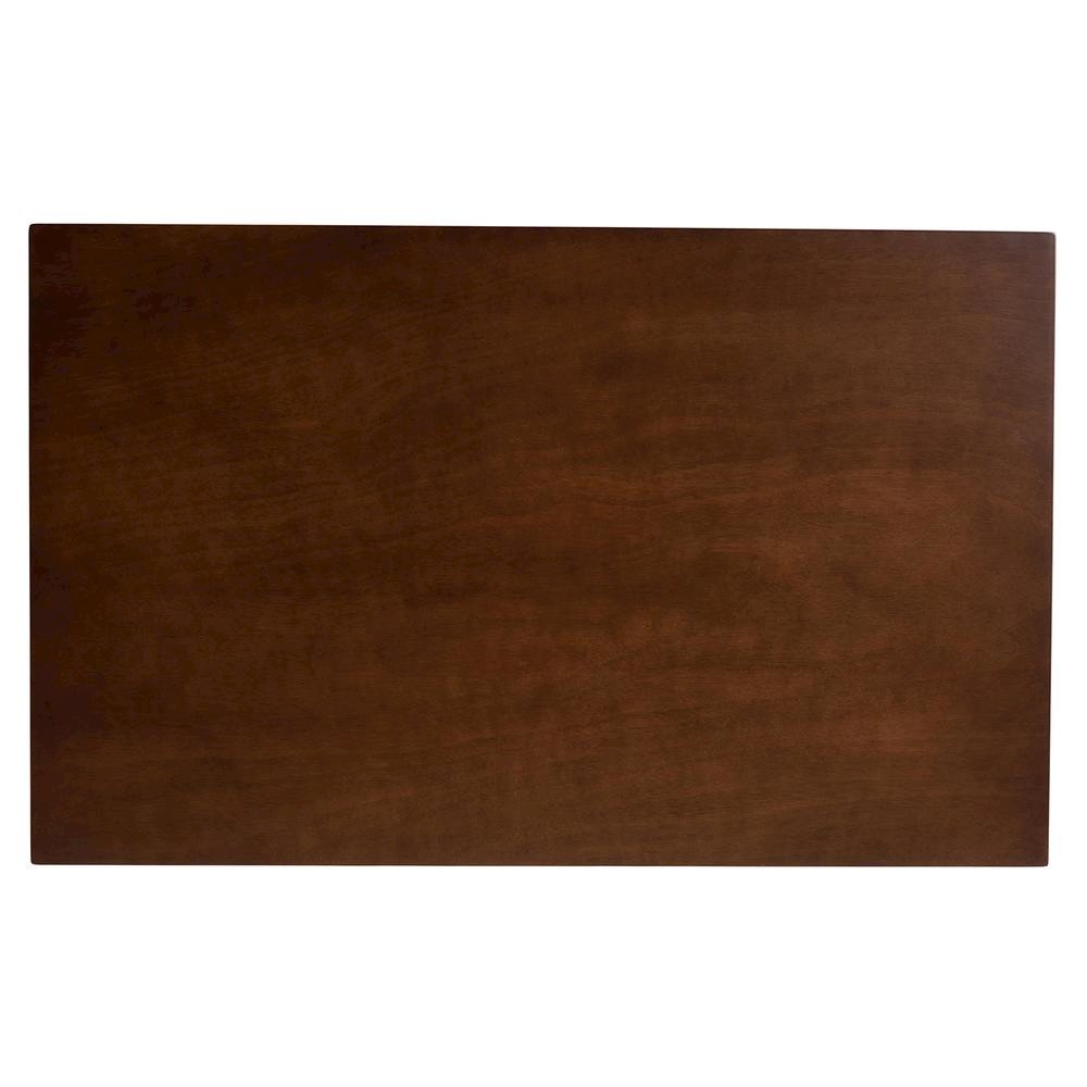 Walnut Brown Finished Wood 5-Piece Dining Set. Picture 12
