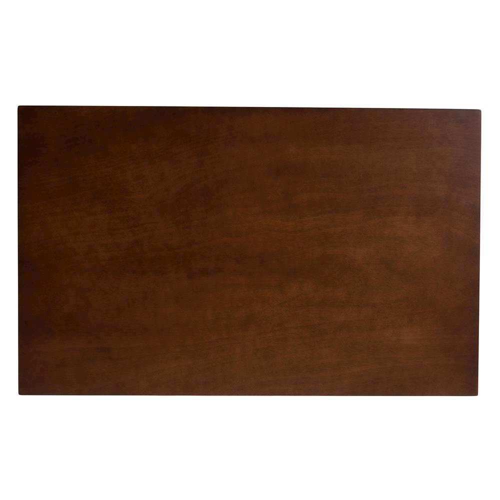Walnut Brown Finished Wood 5-Piece Dining Set. Picture 12