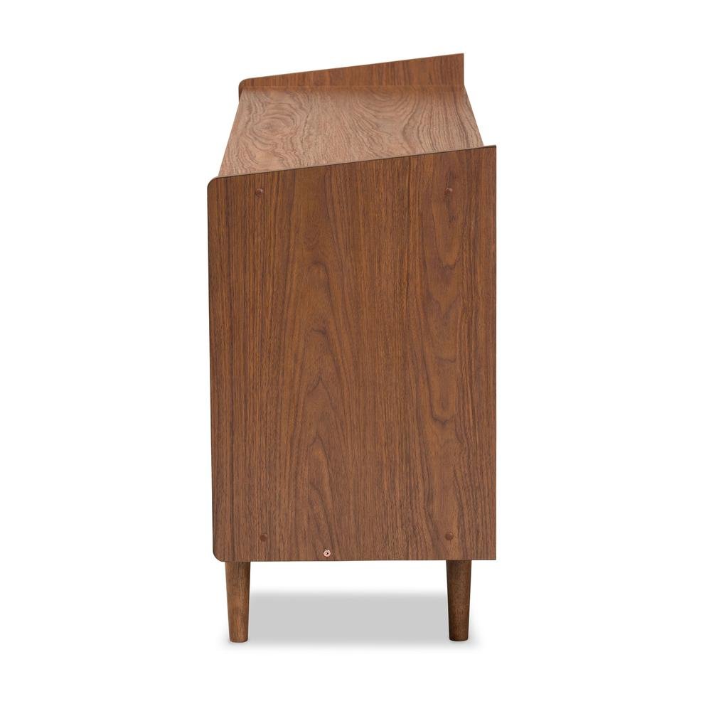Grey Gradient Finished Wood 2-Door Dining Room Sideboard Buffet. Picture 13
