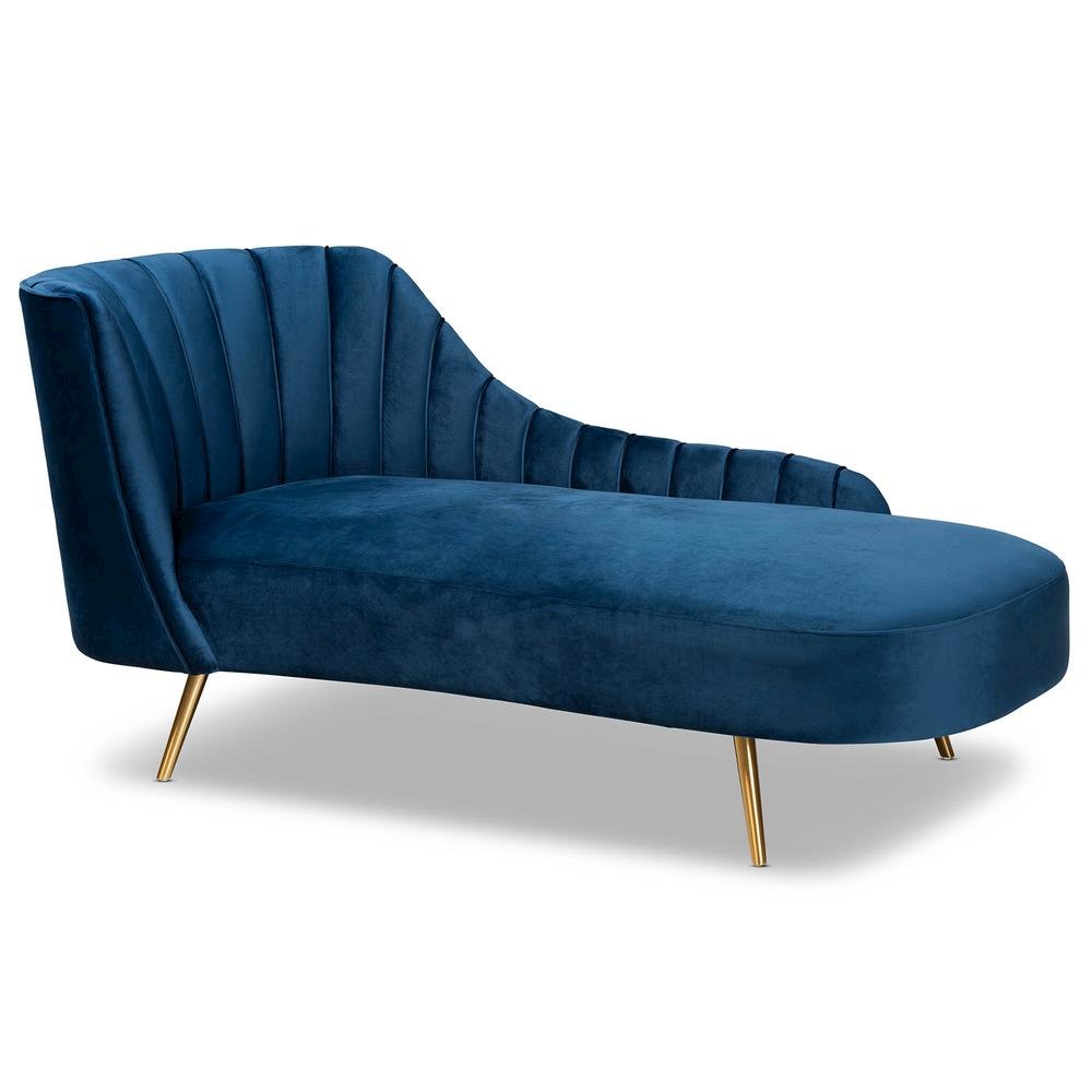Gold Finished Chaise. Picture 11