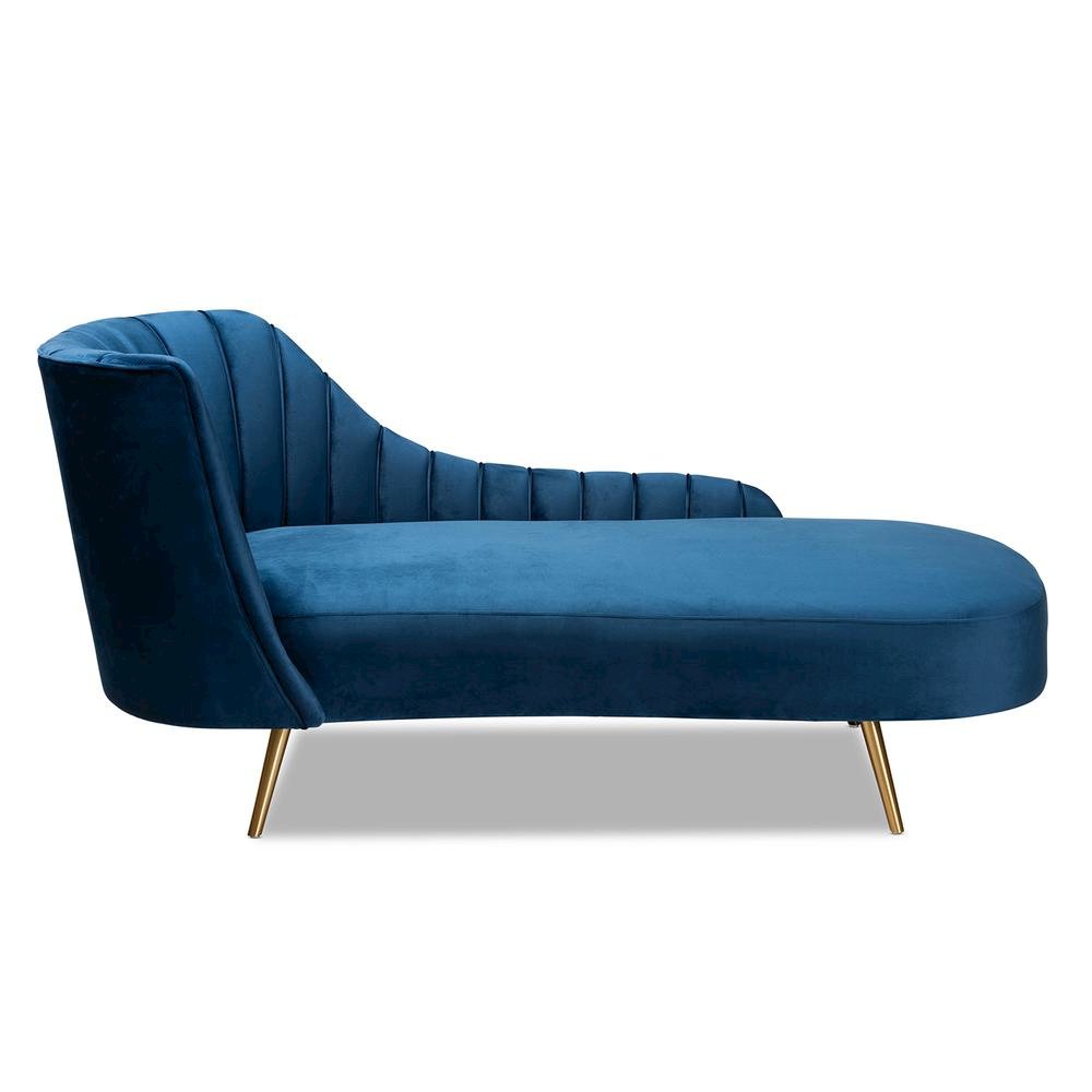 Gold Finished Chaise. Picture 12
