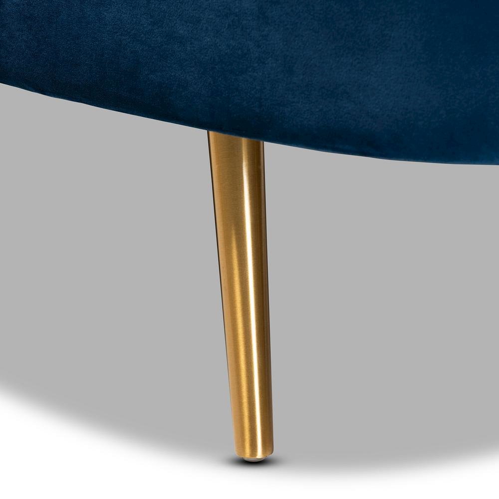 Gold Finished Chaise. Picture 17