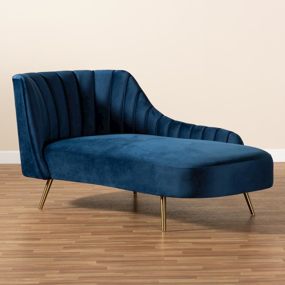 Gold Finished Chaise. Picture 19