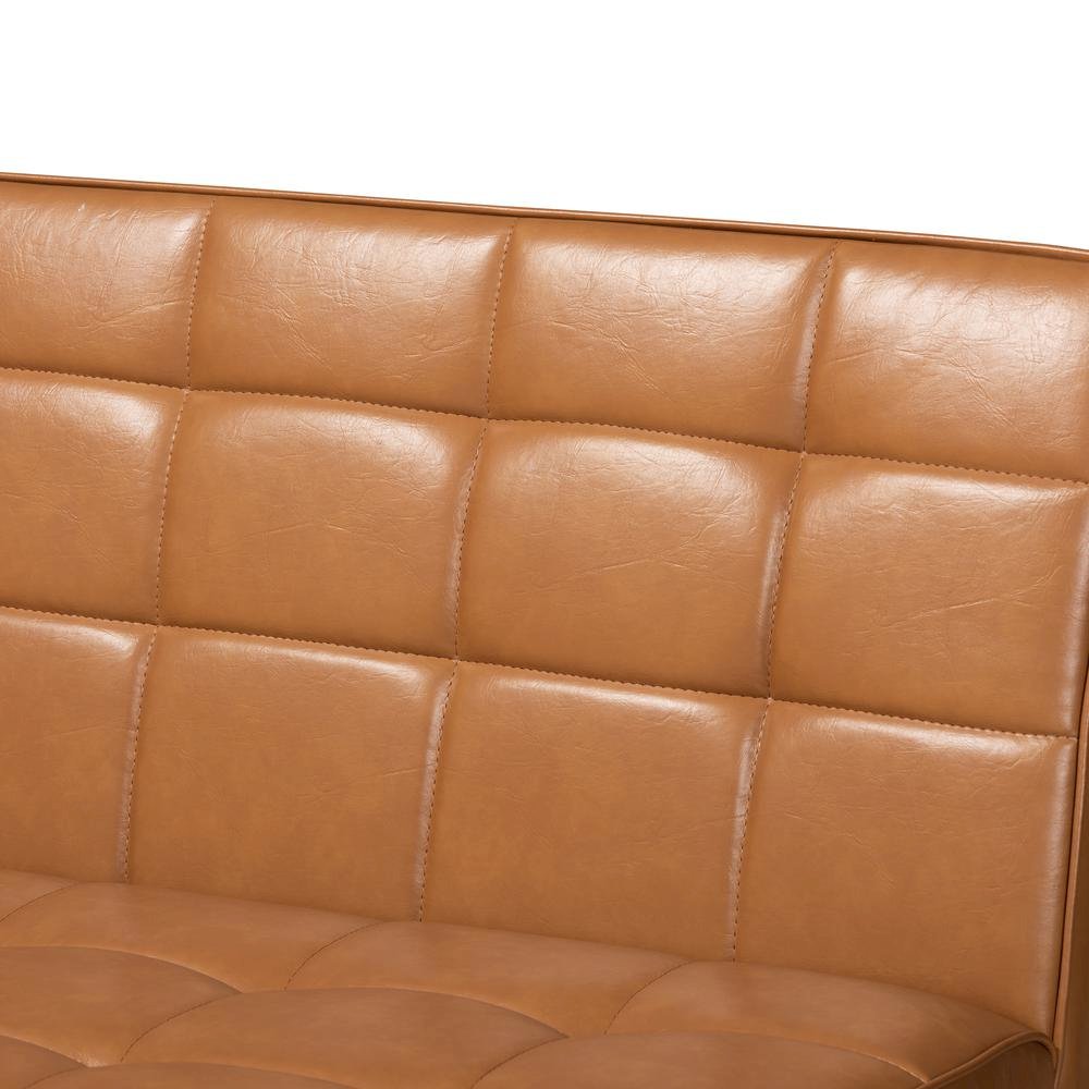 Leather Upholstered and Walnut Brown Finished Wood 4-Piece Dining Nook Set. Picture 18