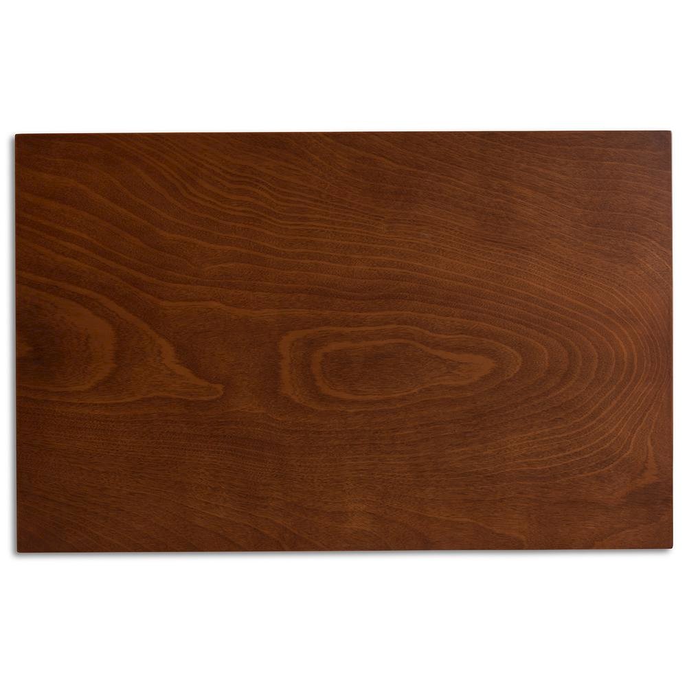 Erion Modern and Contemporary Walnut Brown Finished Wood 5-Piece Dining Set. Picture 13
