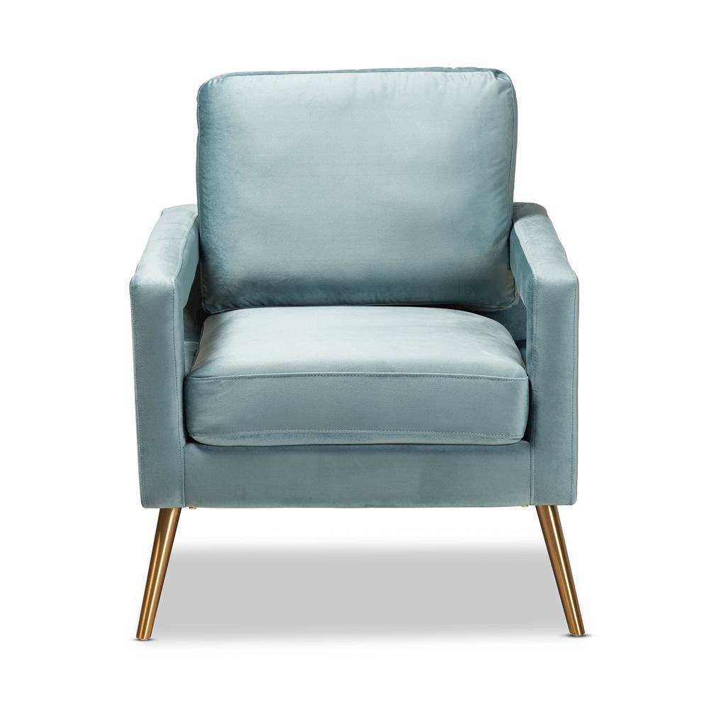 Gold Finished Armchair. Picture 11