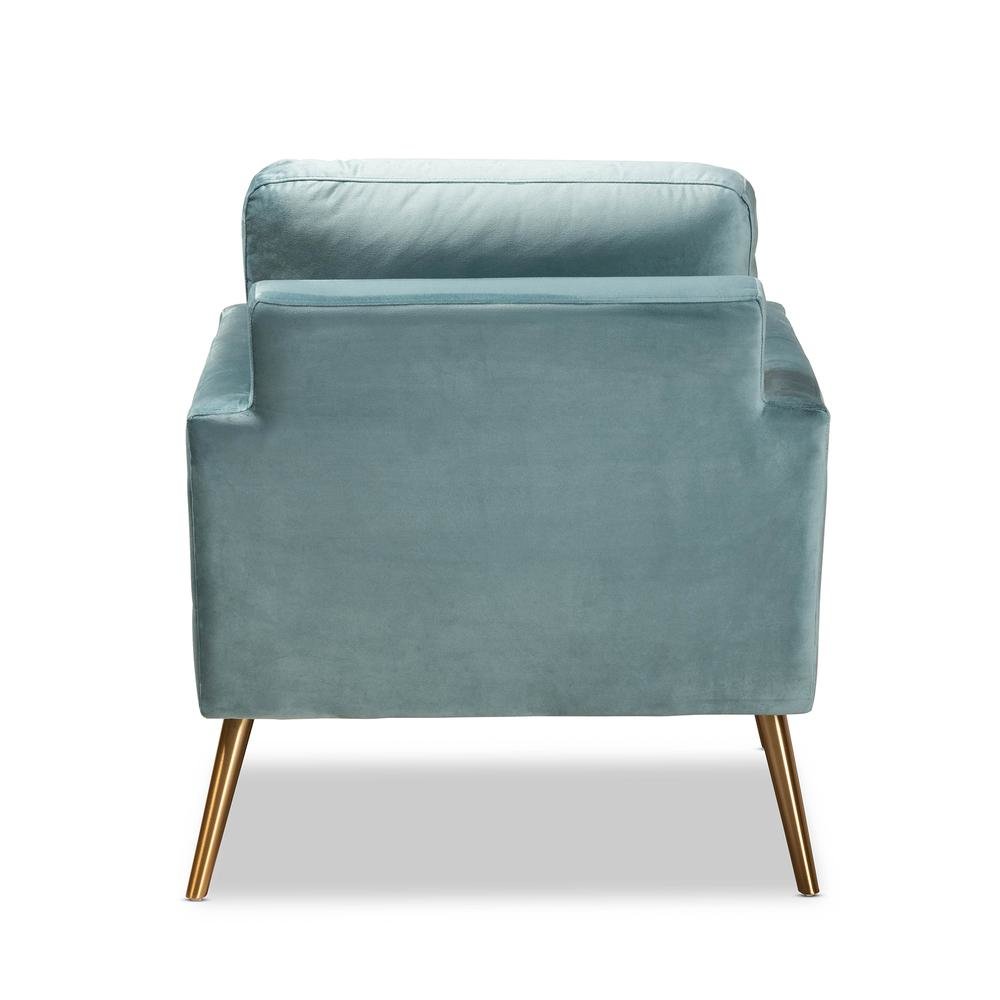 Gold Finished Armchair. Picture 13