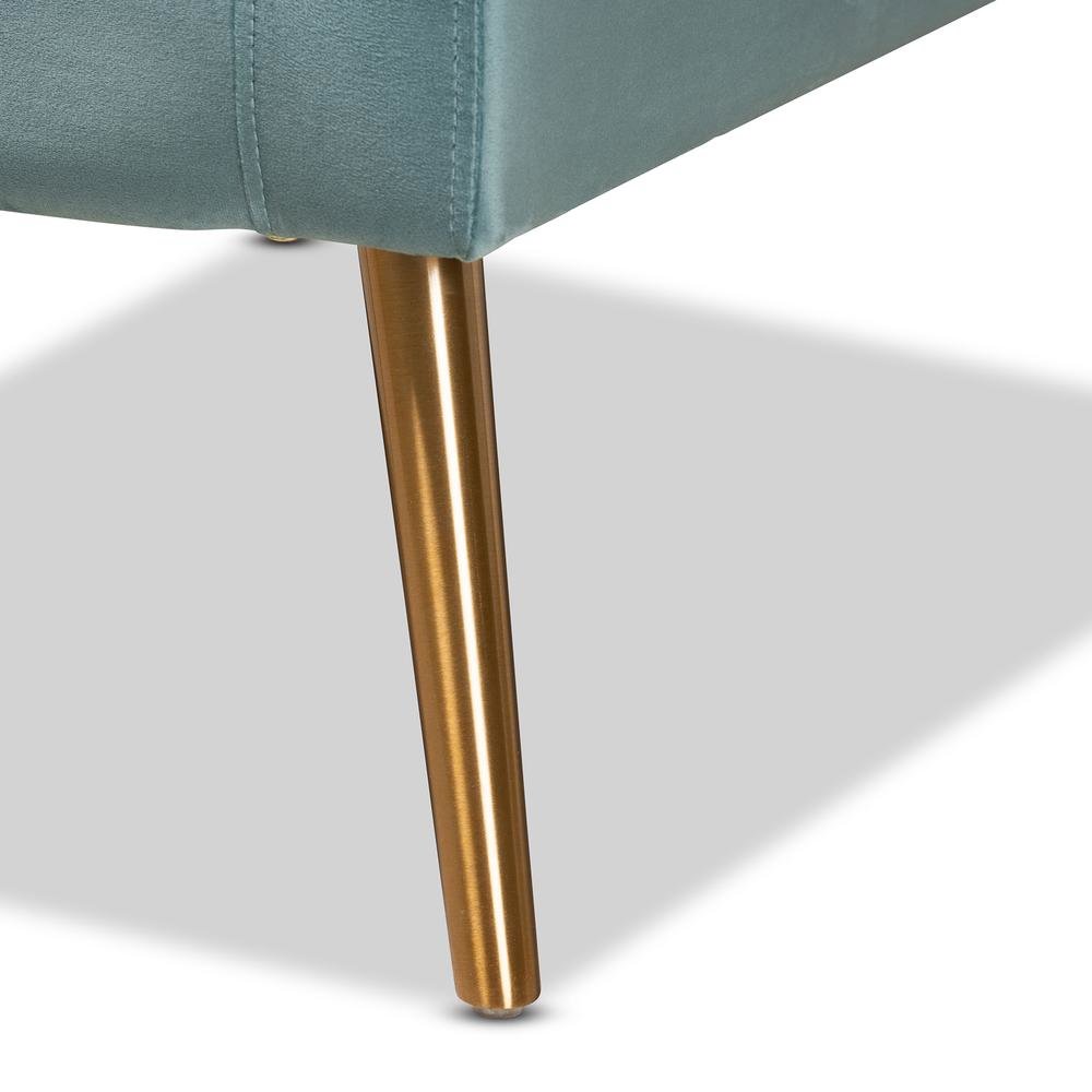 Gold Finished Armchair. Picture 15