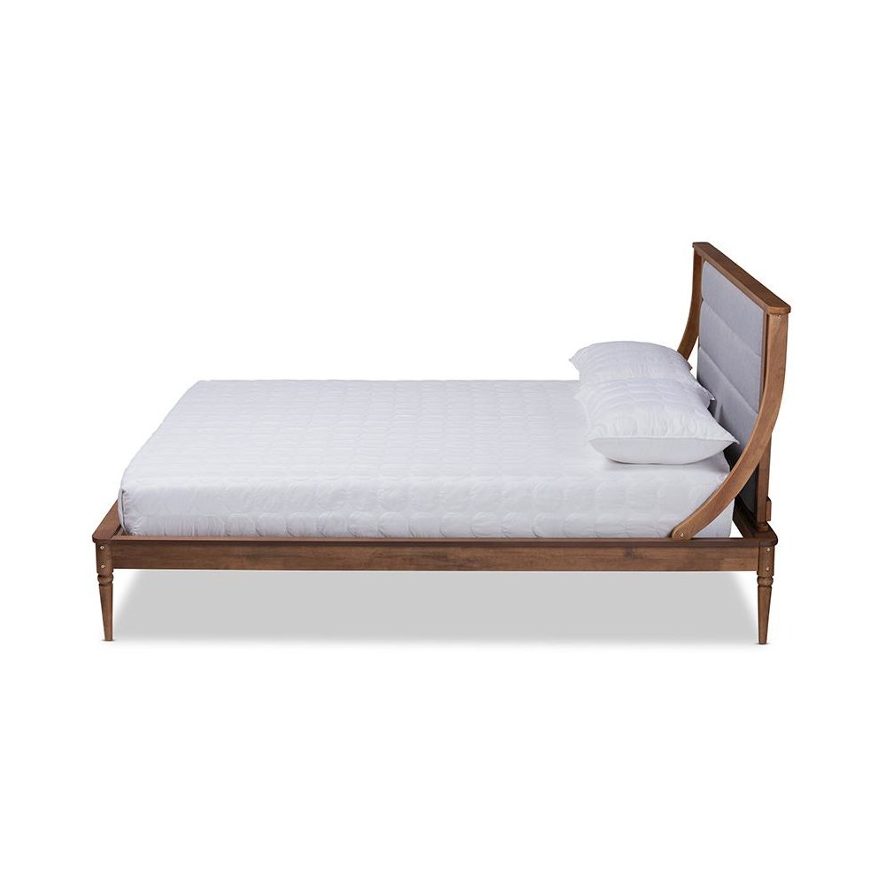 Baxton Studio Regis Queen Platform Bed. Picture 3