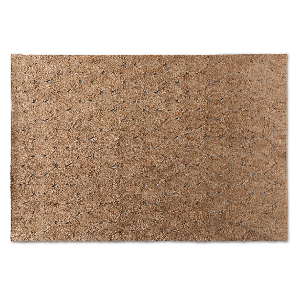 Baxton Studio Addis Modern and Contemporary Handwoven Hemp Area Rug. Picture 5