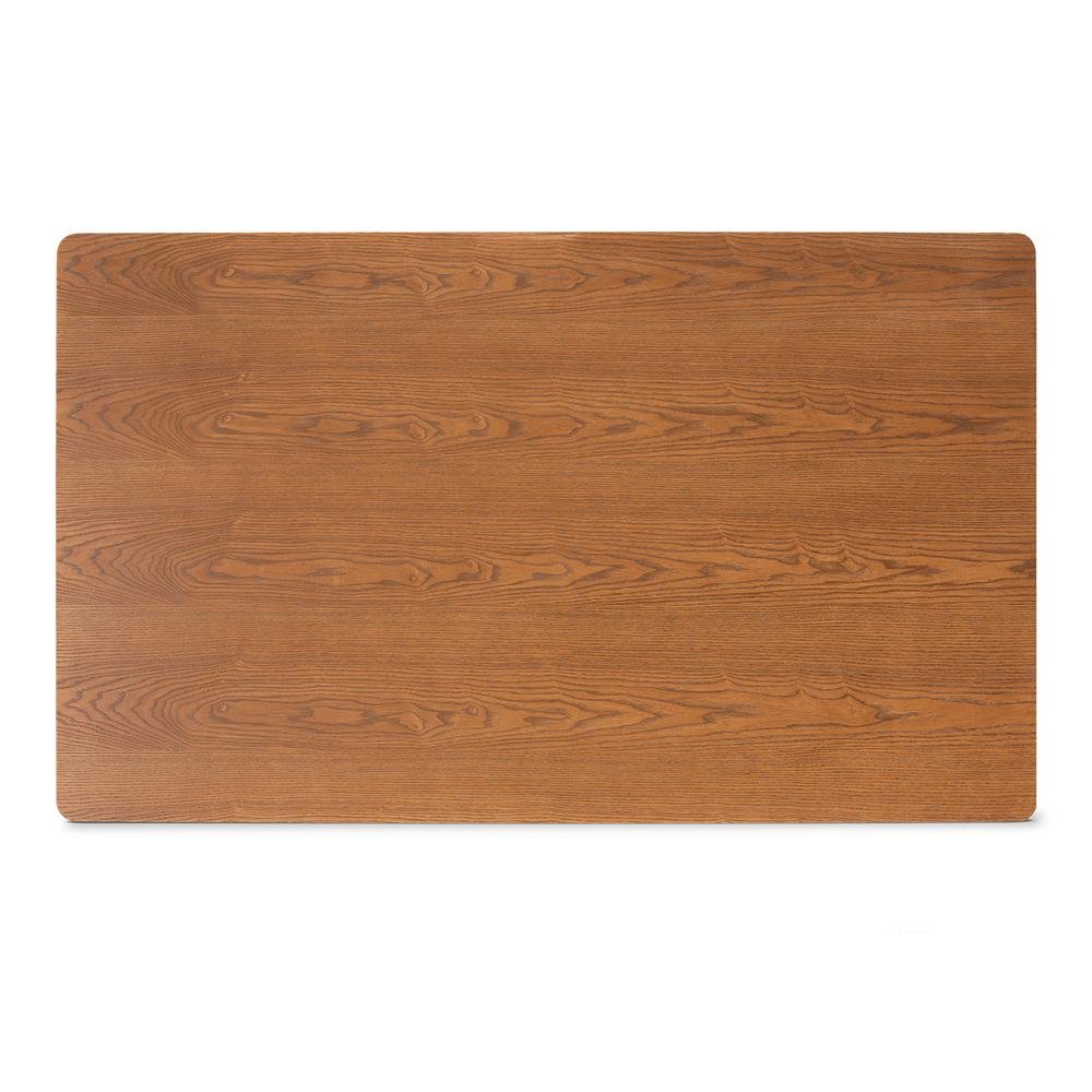 Walnut Brown Finished Wood 4-Piece Dining Nook Set. Picture 18