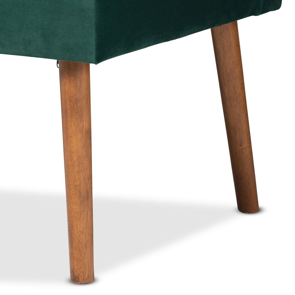 Walnut Brown Finished Wood 3-Piece Dining Nook Set. Picture 18