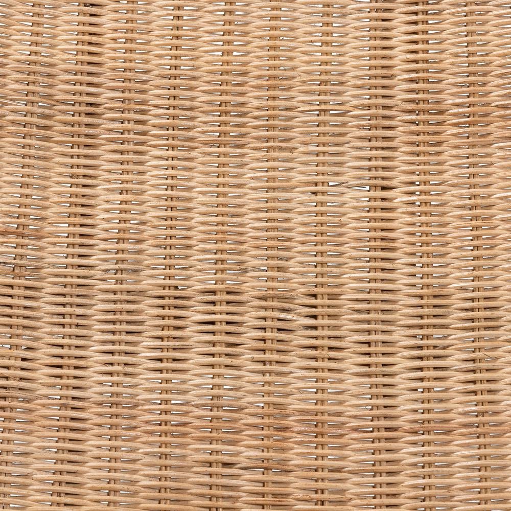 Bohemian Natural Brown Antique Rattan Foldable Lounge Chair. Picture 19