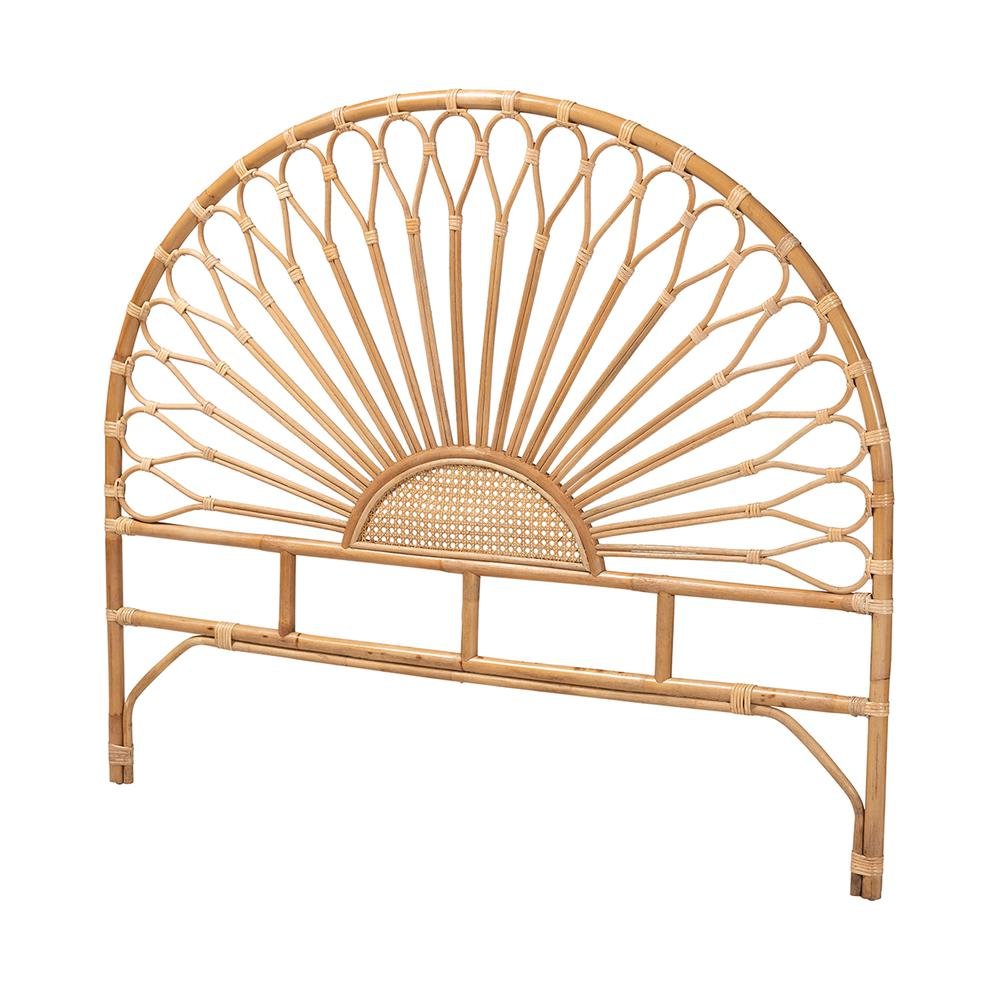 Bohemian Natural Rattan King Size Standalone Headboard. Picture 10