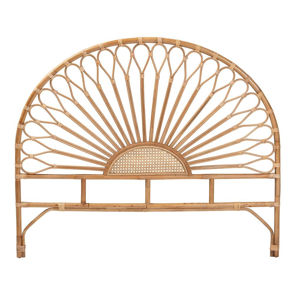 Bohemian Natural Rattan King Size Standalone Headboard. Picture 11