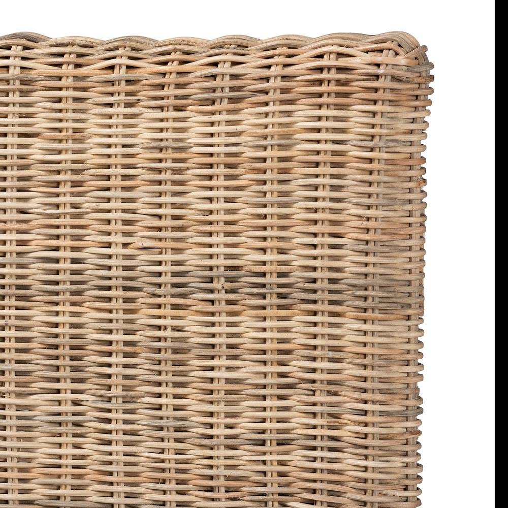 Bohemian Natural Rattan Queen Size Standalone Headboard. Picture 4