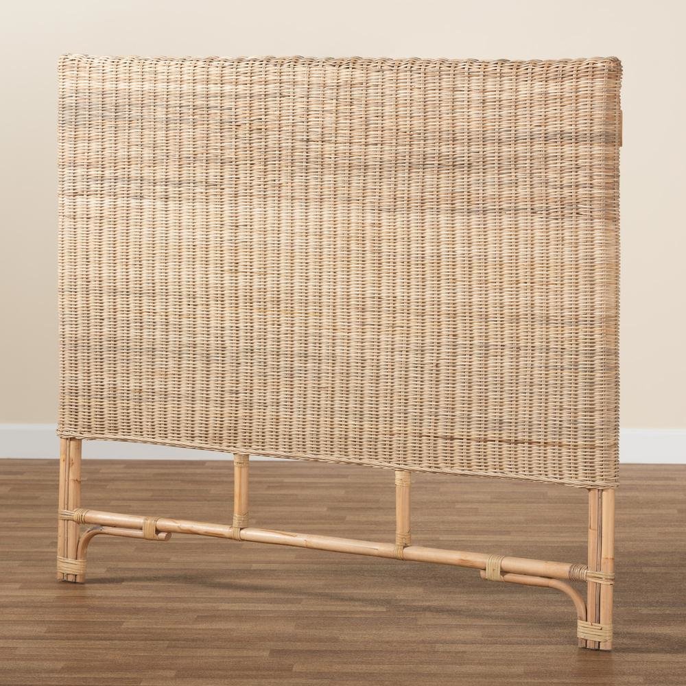 Bohemian Natural Rattan Queen Size Standalone Headboard. Picture 2