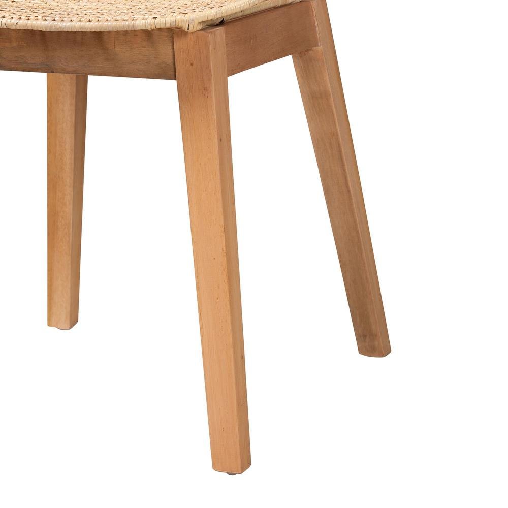 Rattan 2-Piece Dining Chair Set. Picture 14