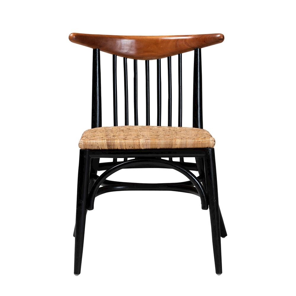 Natural Rattan Dining Chair. Picture 11