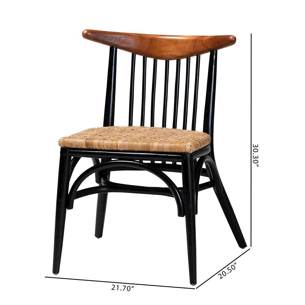 Natural Rattan Dining Chair. Picture 18