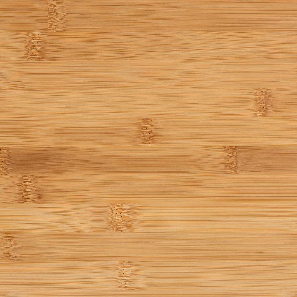 Transitional Natural Brown Bamboo Wood 1-Drawer End Table. Picture 17