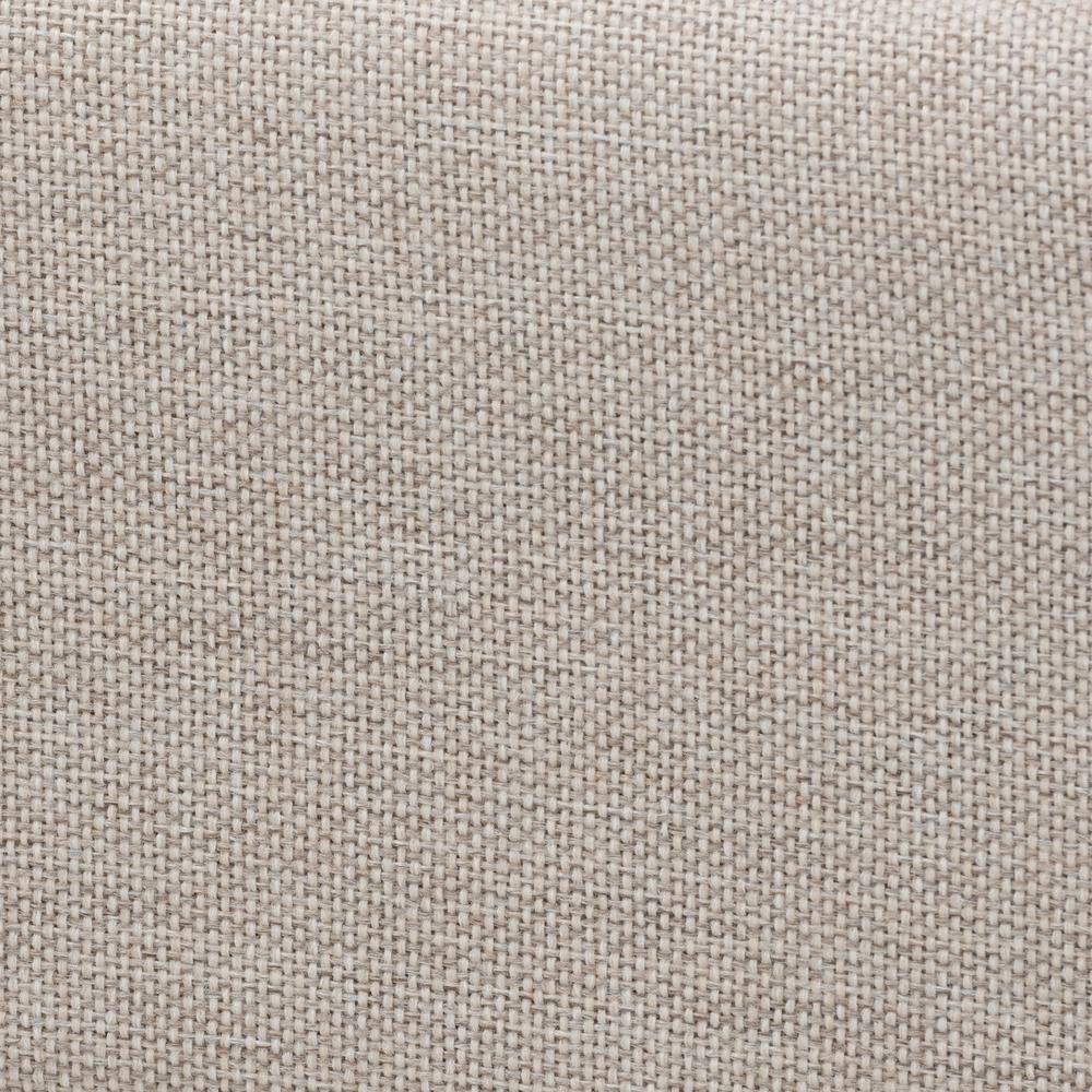 Transitional Beige Fabric Upholstered Full Size Platform Bed. Picture 16