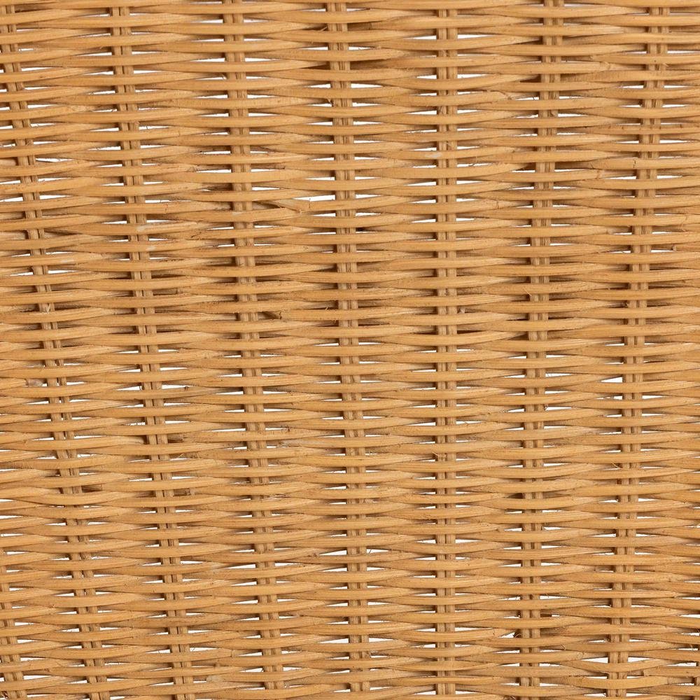 bali & pari Barito Modern Bohemian Natural Rattan Counter Stool. Picture 17