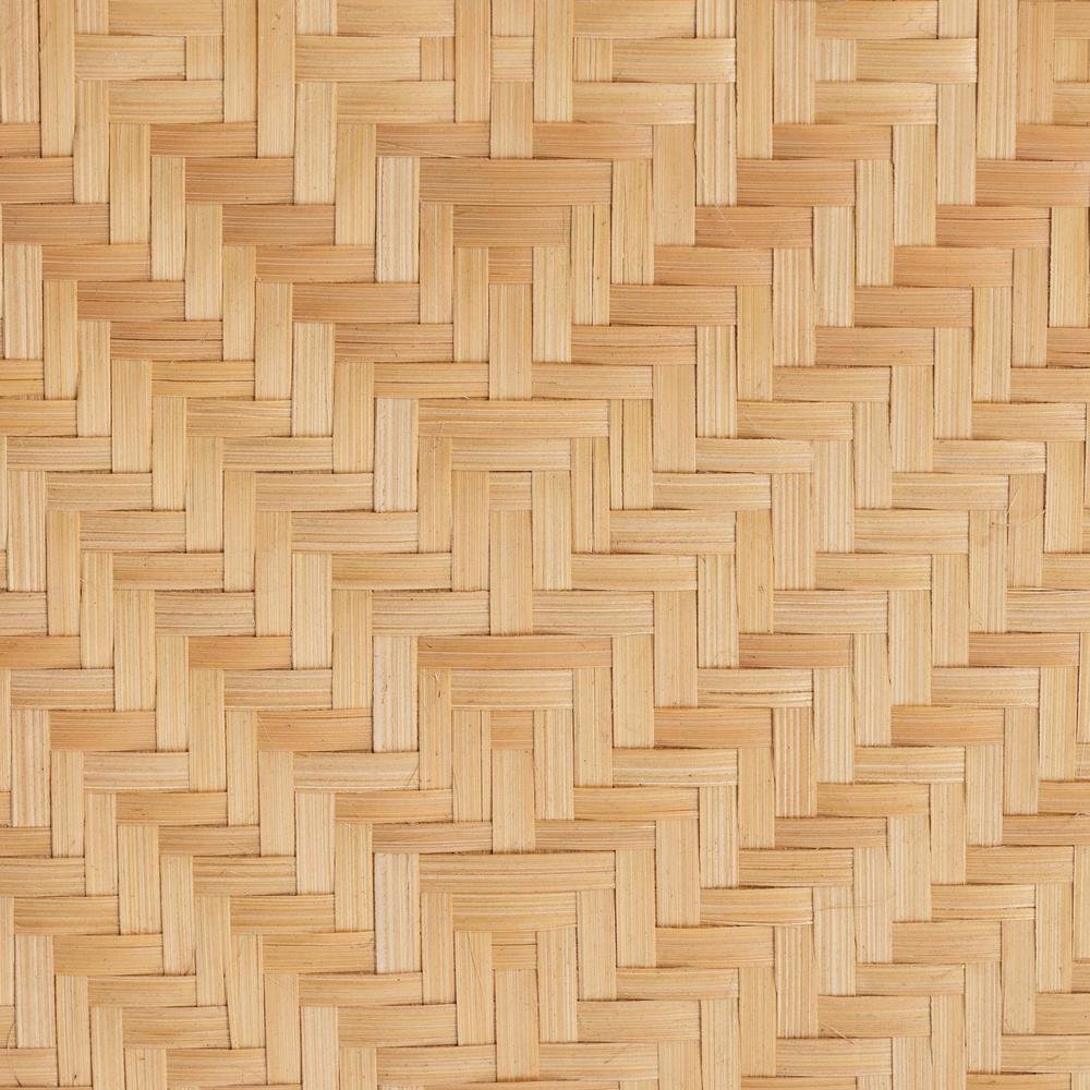 bali & pari Danna Modern Bohemian Natural Brown Rattan Nightstand. Picture 17