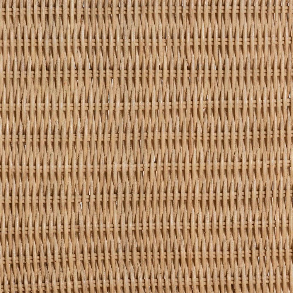bali & pari Jelita Modern Bohemian Natural Brown Rattan 2-Piece Dining Chair Set. Picture 15