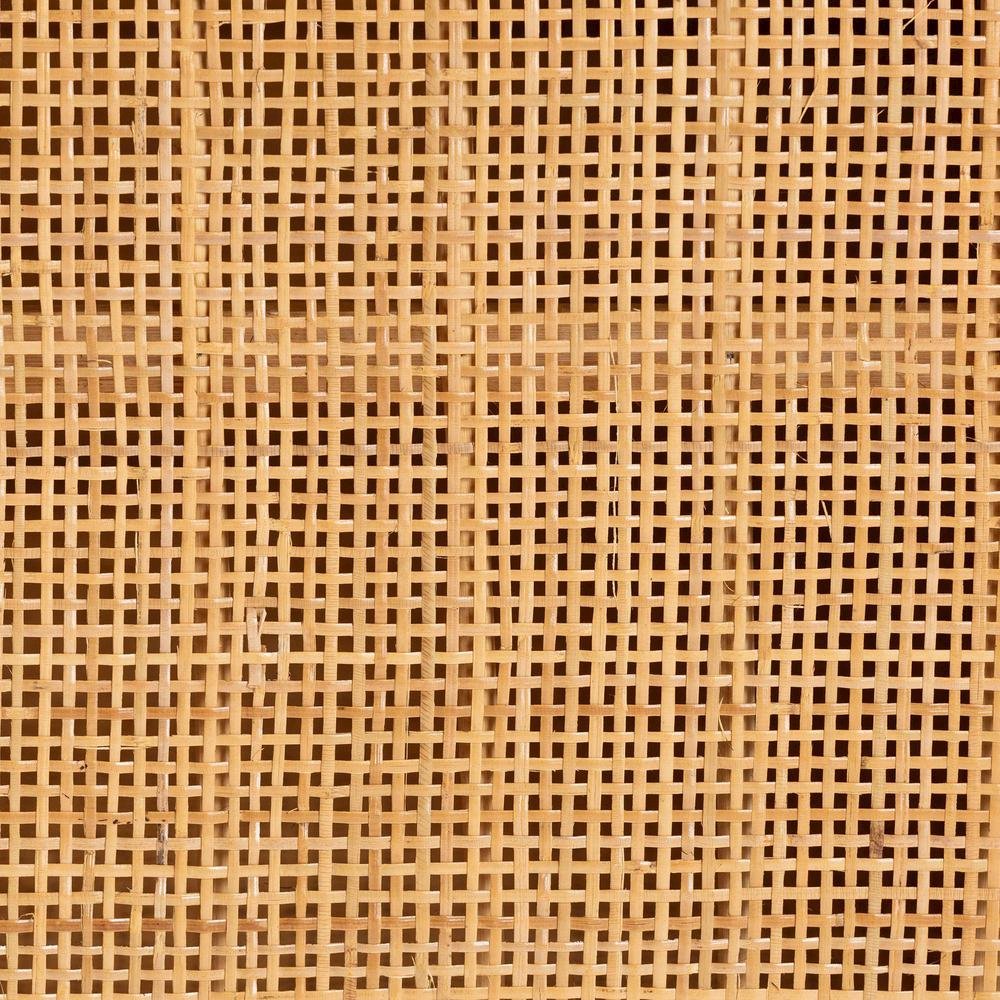 bali & pari Ovalet Modern Bohemian Natural Brown Rattan 2-Door Sideboard. Picture 17