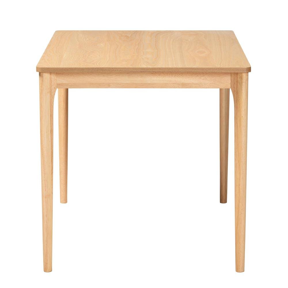 Baxton Studio Sherwin Mid-Century Modern Natural Oak Finished Wood Dining Table. Picture 12