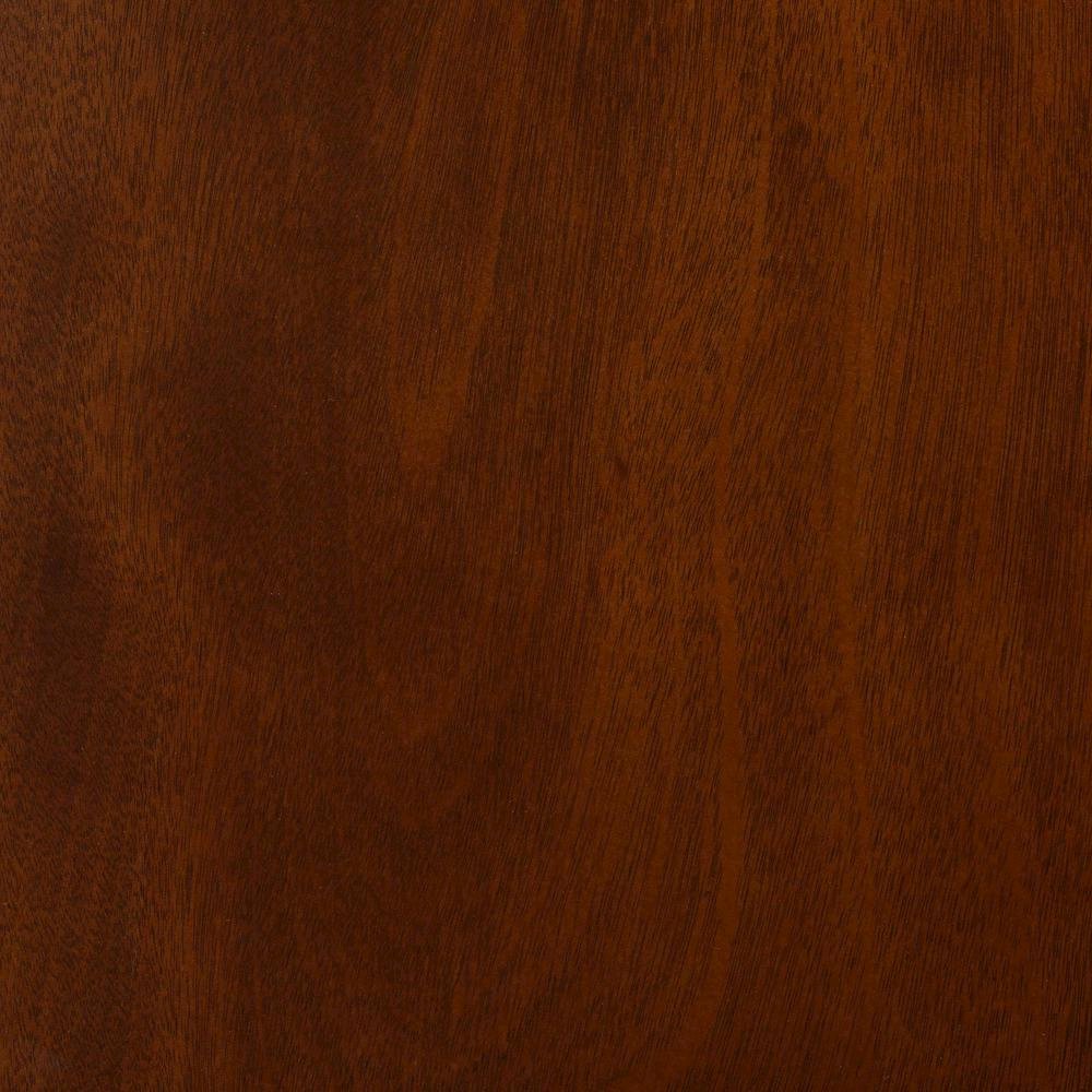 Walnut Brown Finished Wood and Rattan 2-Piece Dining Chair Set. Picture 15