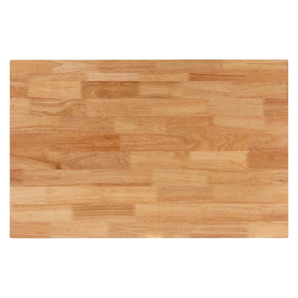 Baxton Studio Eveline Modern Natural Brown Finished Wood 43-Inch Dining Table. Picture 14