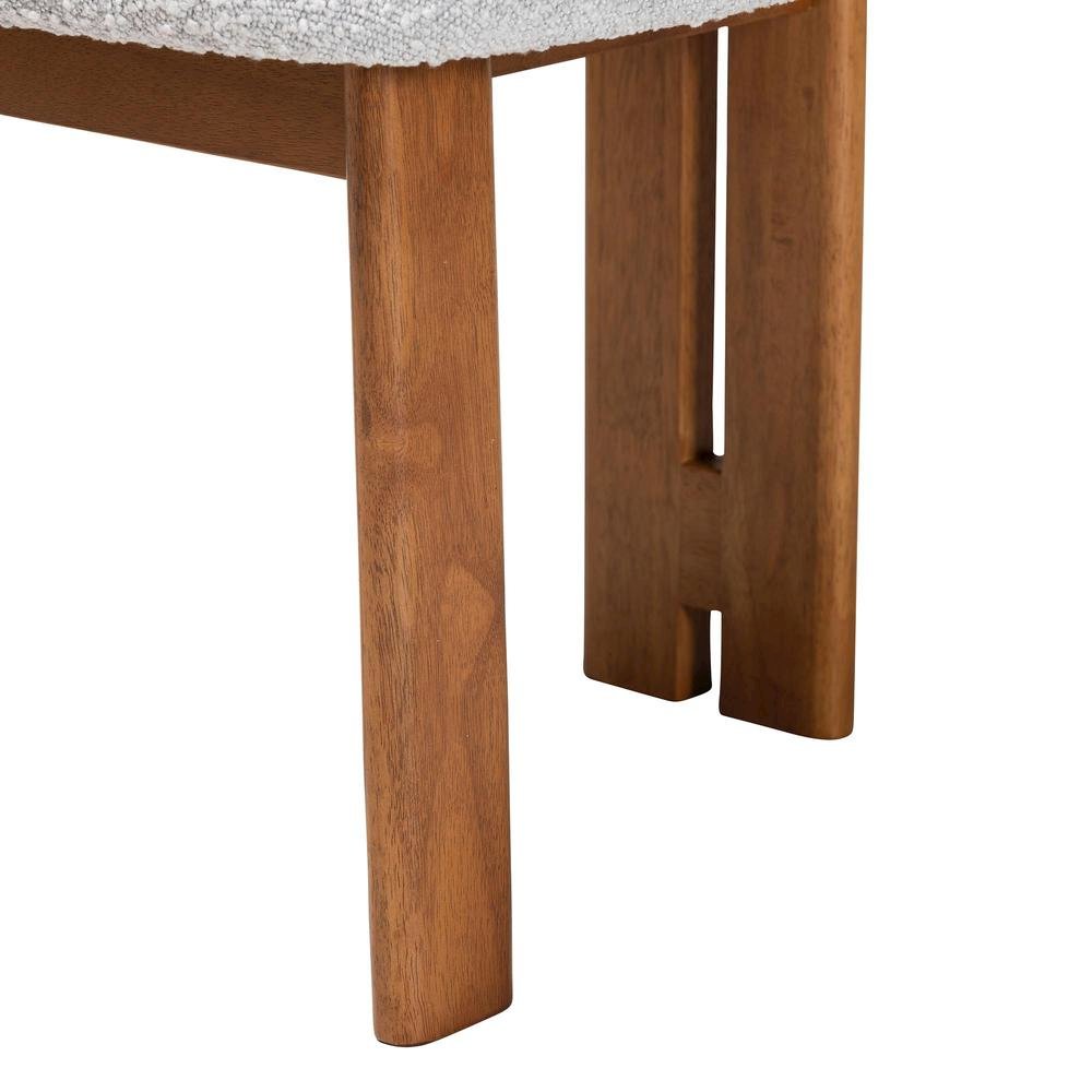 Walnut Brown Finished Wood 2-Piece Dining Chair Set. Picture 14