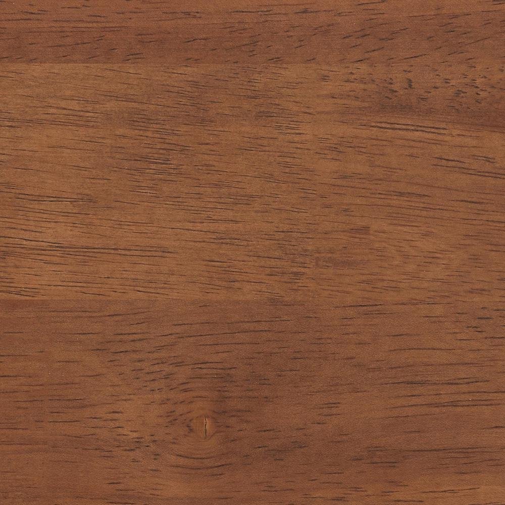 Modern Grey Woven Fabric and Walnut Brown Wood Queen Size Platform Bed. Picture 15