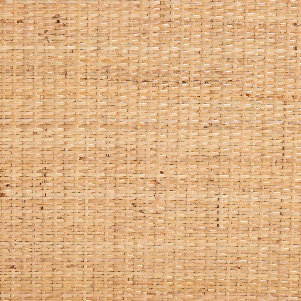 Lombok Modern Bohemian Natural Rattan End Table. Picture 13