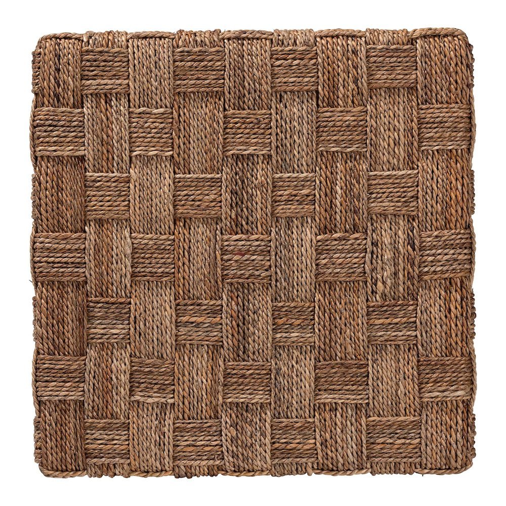 bali & pari Karina Bohemian Natural Seagrass End Table. Picture 12