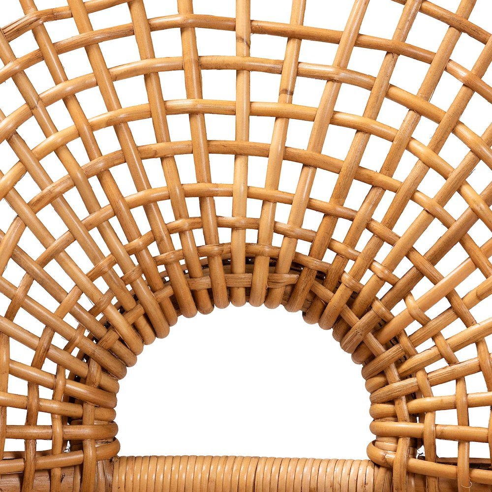 Mamba Bohemian Natural Rattan Arm Chair. Picture 17
