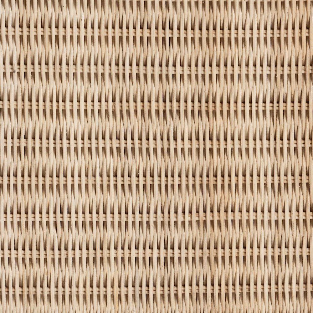 Lanica Japandi Sun Bleached Rattan 3-Drawer Nightstand. Picture 19