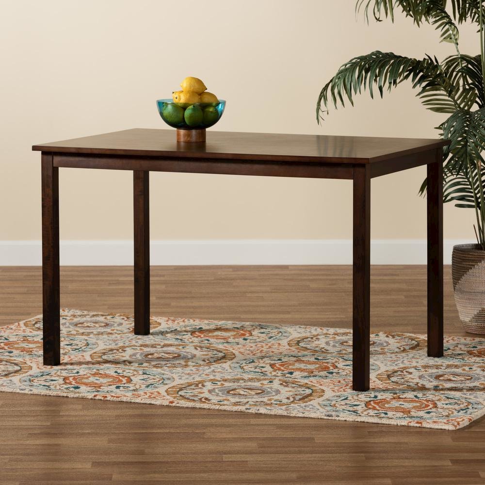 Baxton Studio Andrew Modern Dining Table. Picture 16