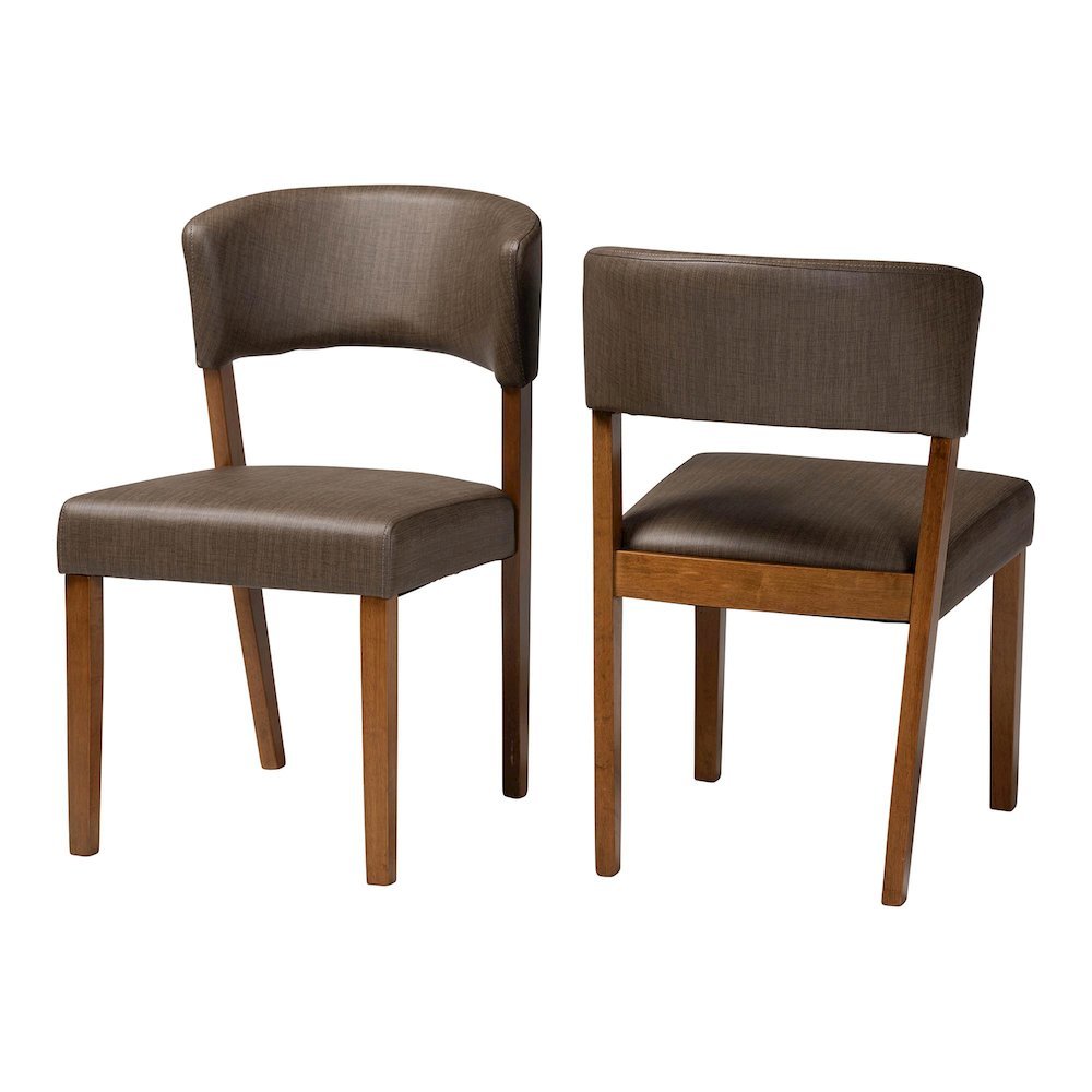 Leather Dining Chairs (Set of 2). Picture 10
