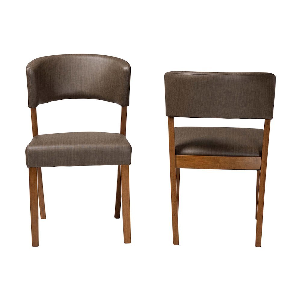 Leather Dining Chairs (Set of 2). Picture 11