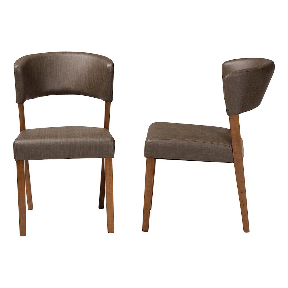 Leather Dining Chairs (Set of 2). Picture 12