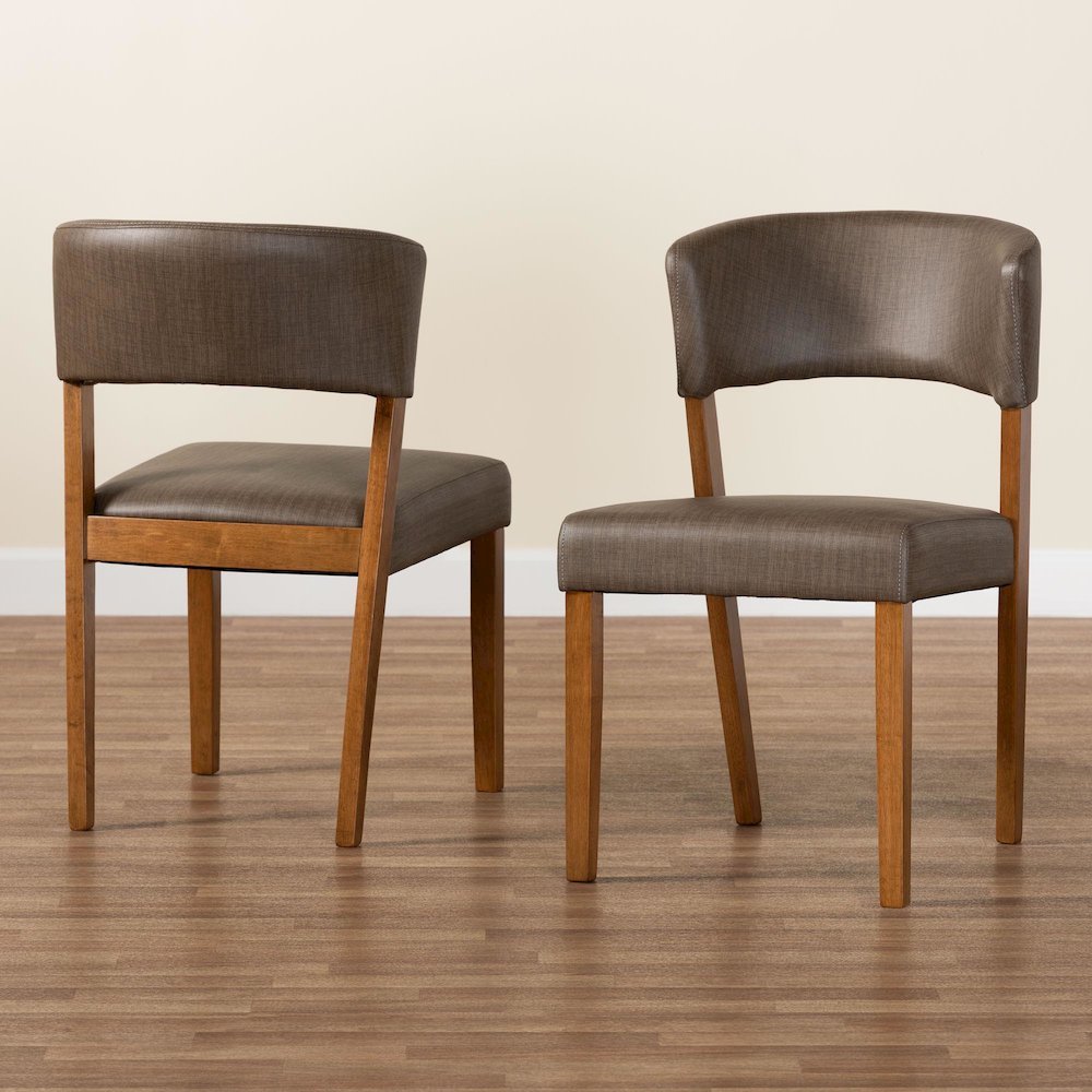 Leather Dining Chairs (Set of 2). Picture 17