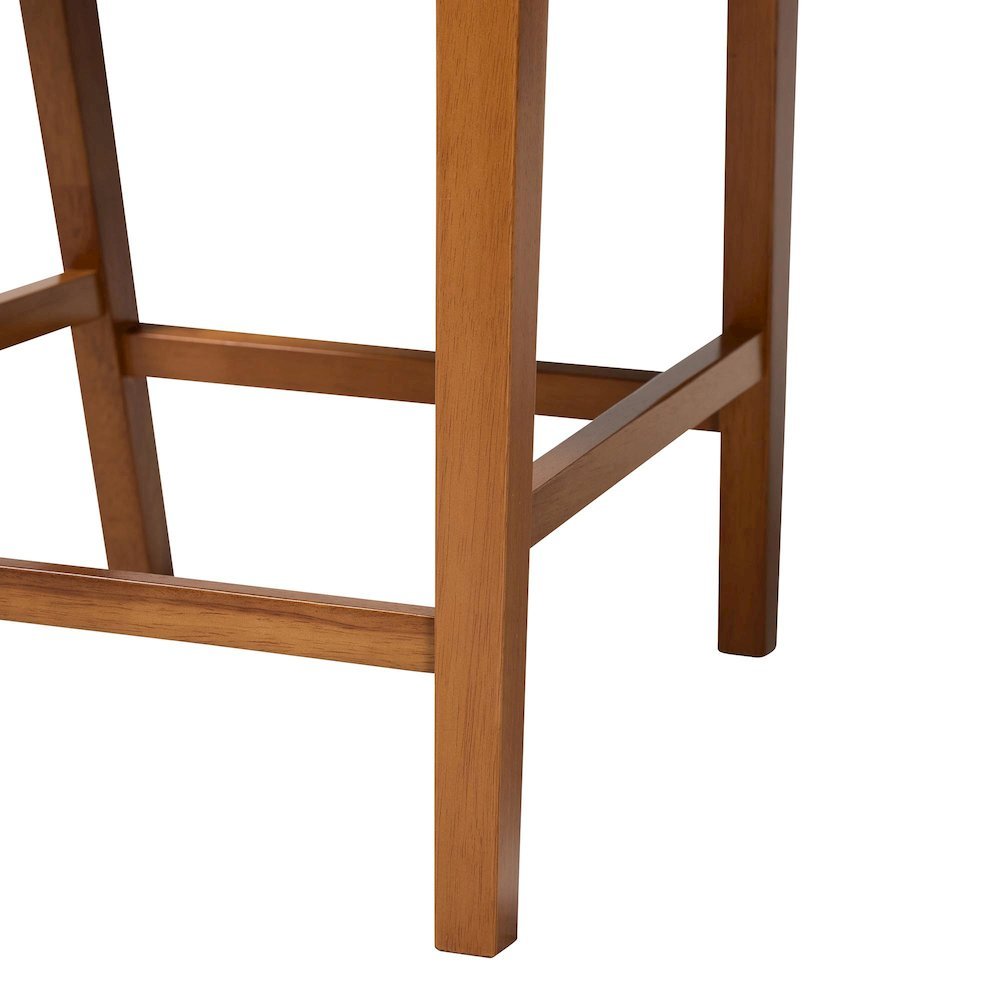 Leather Pub Stool (Set of 2). Picture 13