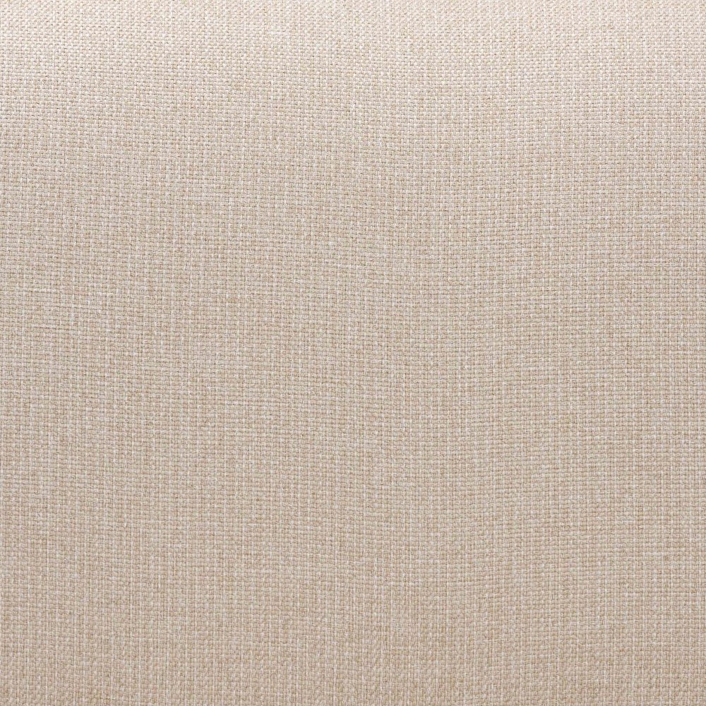 Light Beige Fabric Button-tufted Upholstered Bar Bench Banquette. Picture 16