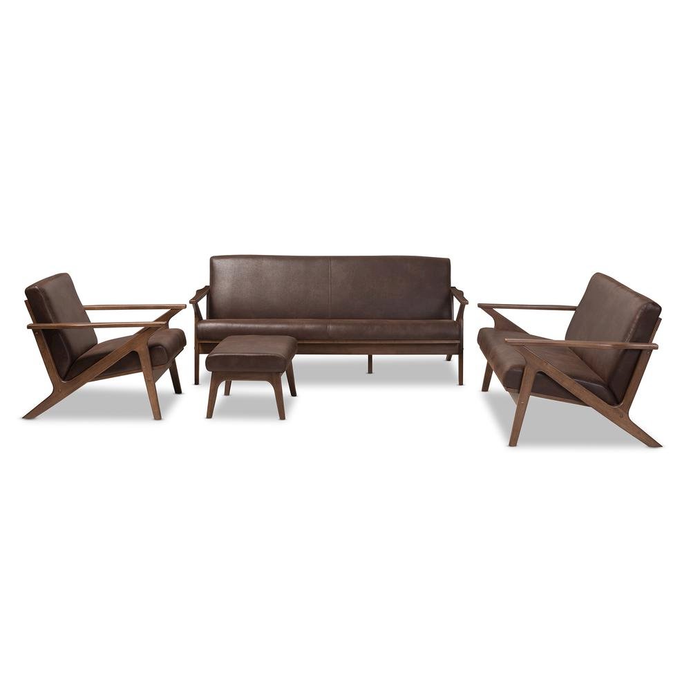 Leather Livingroom Sofa Set. Picture 7