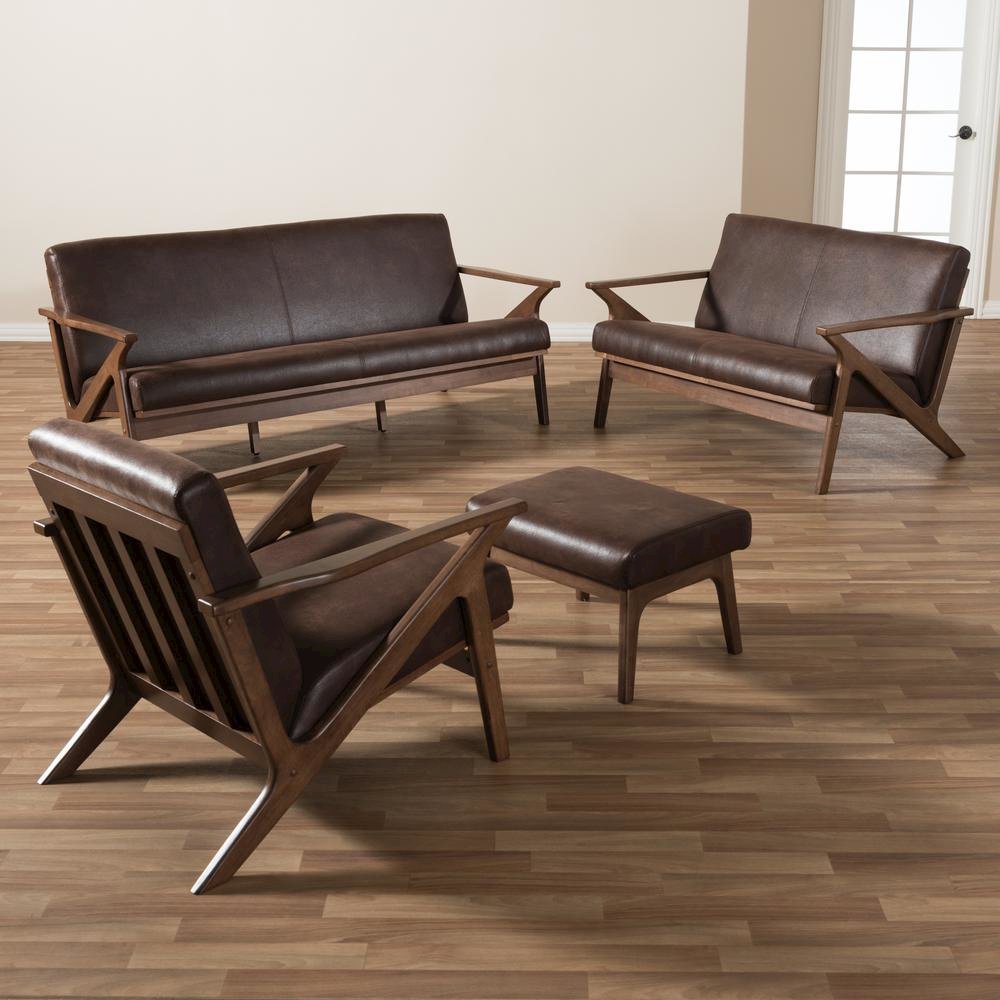 Leather Livingroom Sofa Set. Picture 11