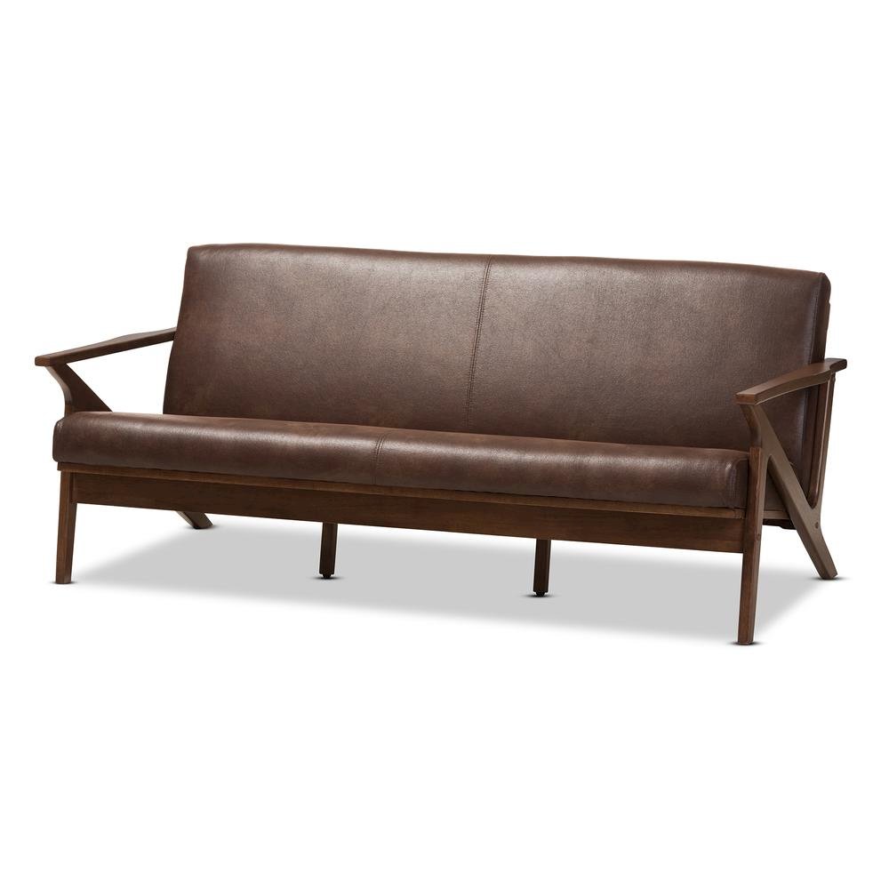 Leather 3-Seater Sofa. Picture 9