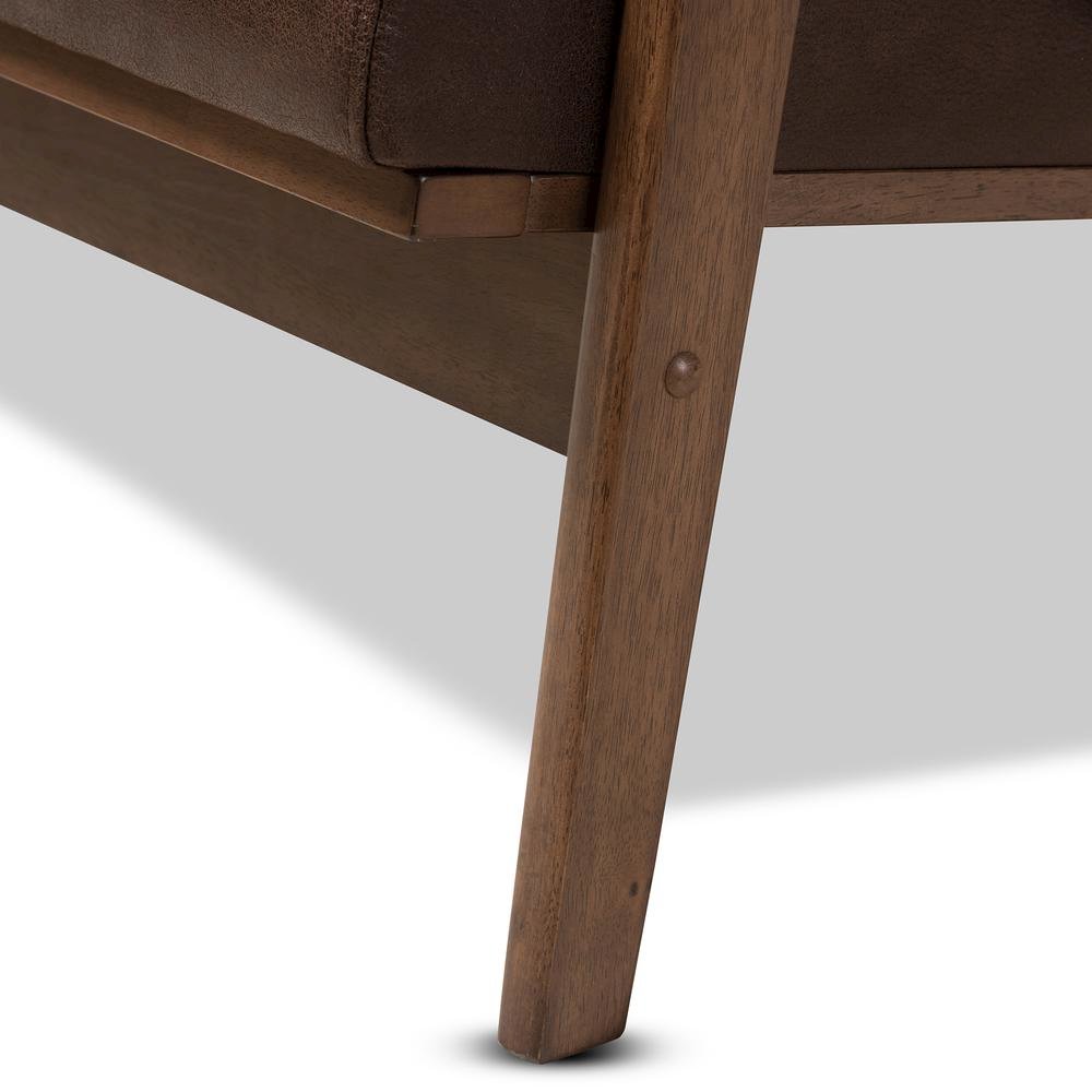 Leather 3-Seater Sofa. Picture 13